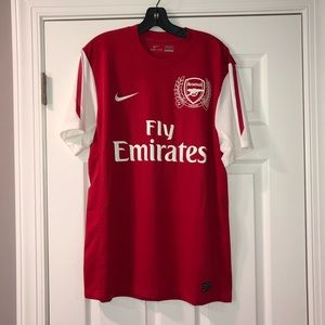Arsenal Nike 2011 2012 Home Large Red 125th Anniv